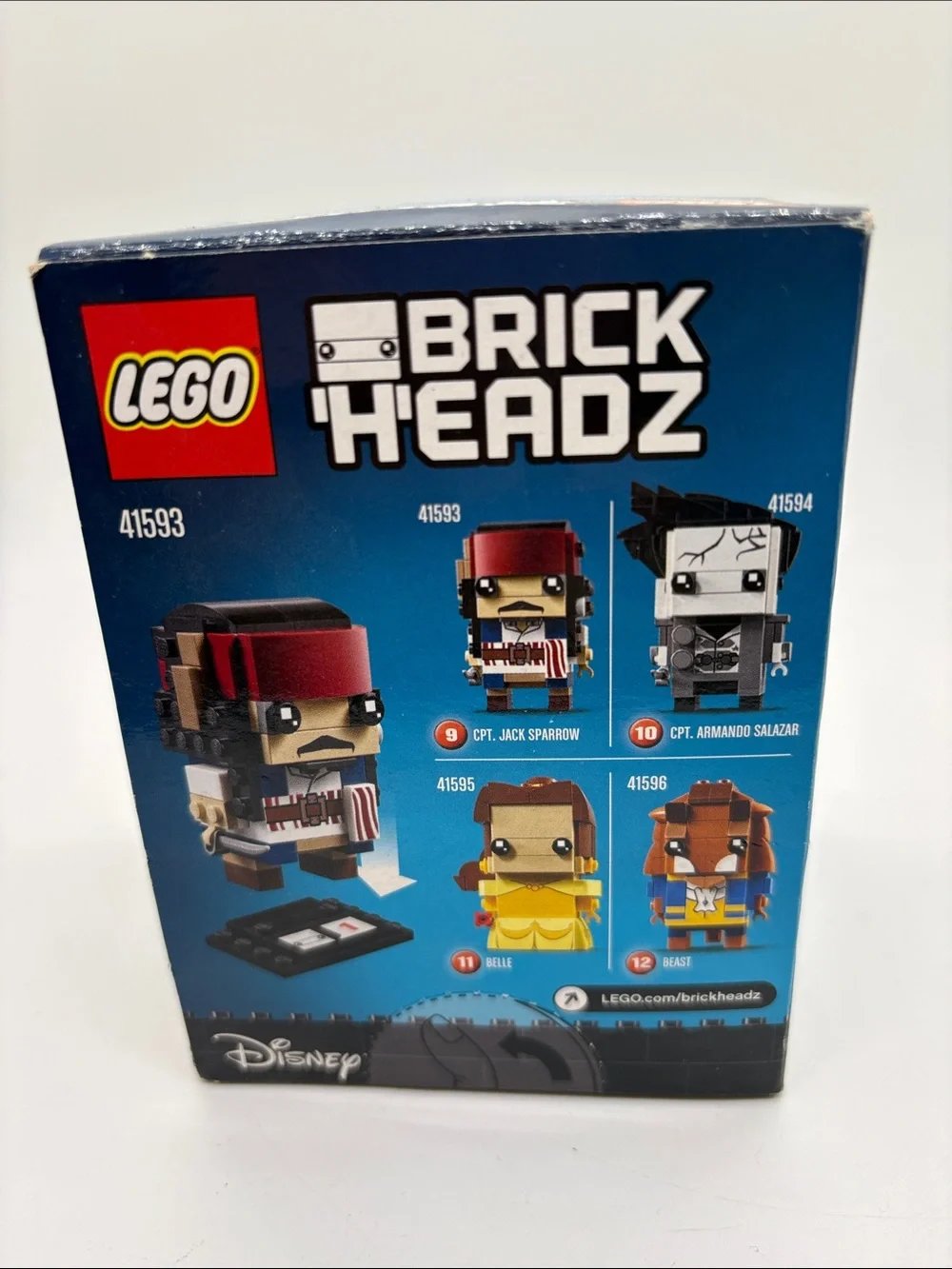 LEGO BrickHeadz Captain Jack Sparrow NIB Discontinued
